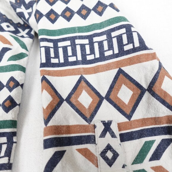 CHAPS Brushed Cotton Moose Shirt Men's XL Thick Chamois Collared Button Up - Picture 8 of 12